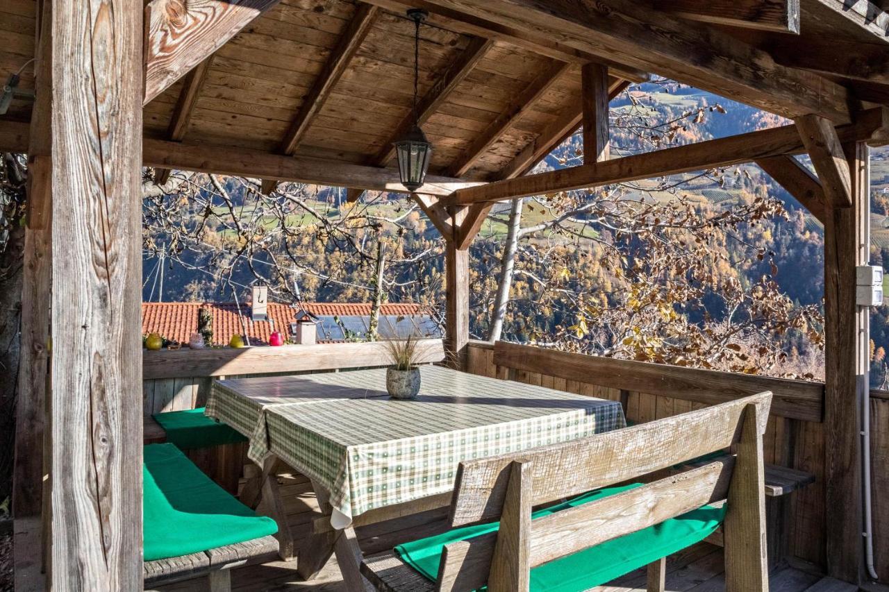 Oberegghof Ferienwohnung Garten Rifiano Exteriér fotografie